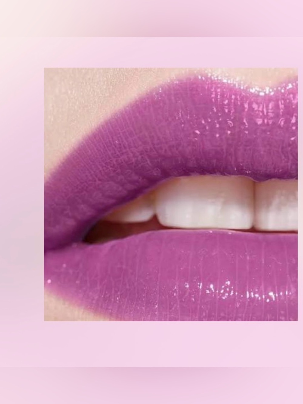 CHANEL Rouge Coco Baume Shine Lipstick - 764 Charming Lilac Luxe Plum Hue - Picture 6 of 11